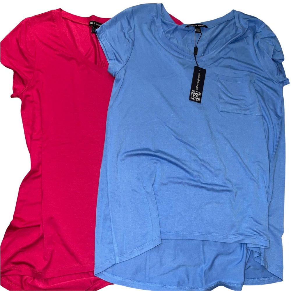 Cable & Gauge Pocket Tee Shirts Size M